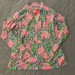 NWT Lilly Pulitzer Cassi UPF 50+ Popover, size Large